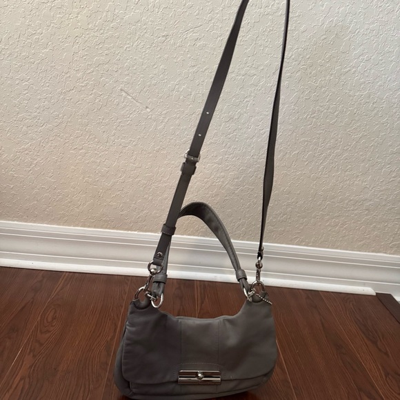 COACH Kristin Shoulder Bag Gray - Picture 14 of 14